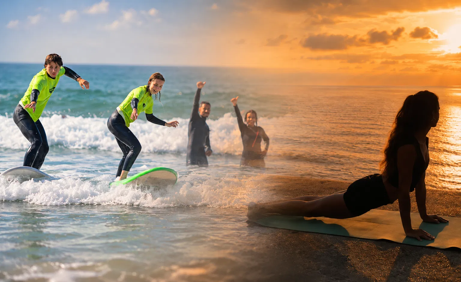 Surf & Yoga package